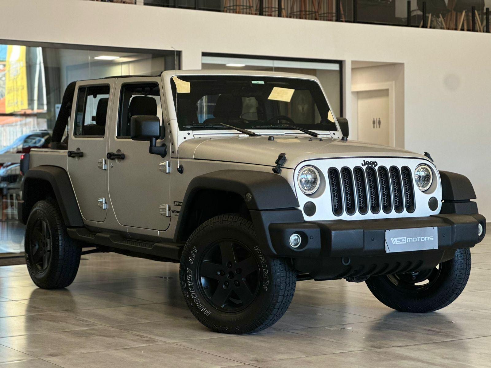 Jeep Wrangler Unlimited Sport bege